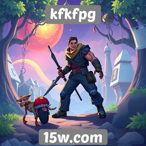 Exploração das categorias de jogos disponíveis em kfkfpg